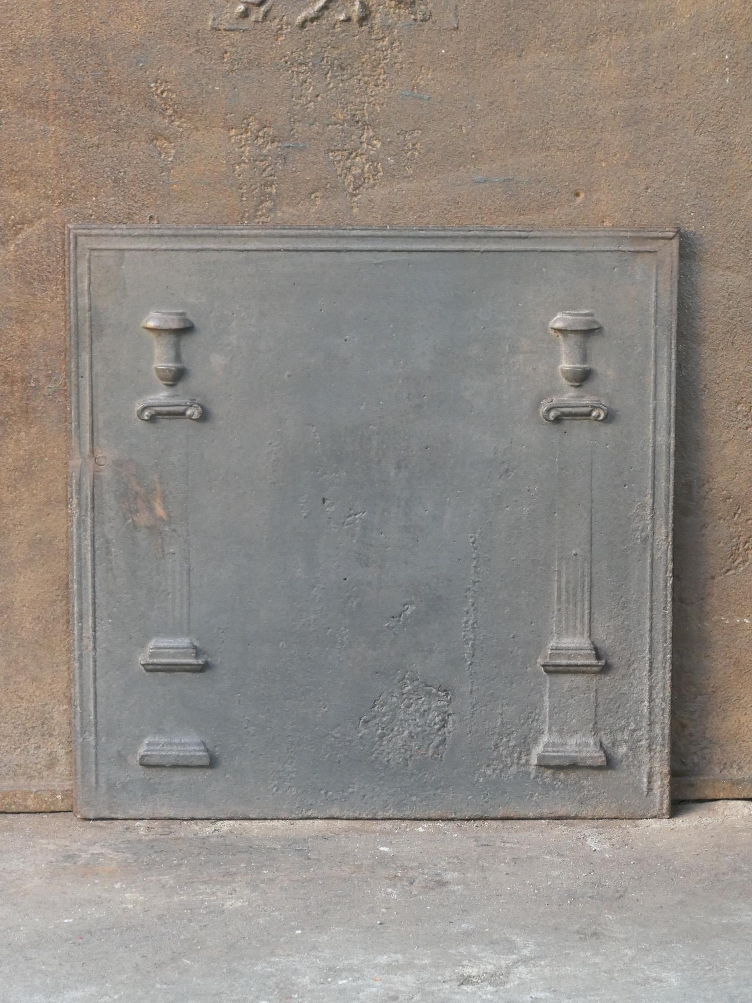 Antique French 'Pilares de la Libertad' Chimenea / Repisa, S. XVIII - XIX Neoclásico en venta