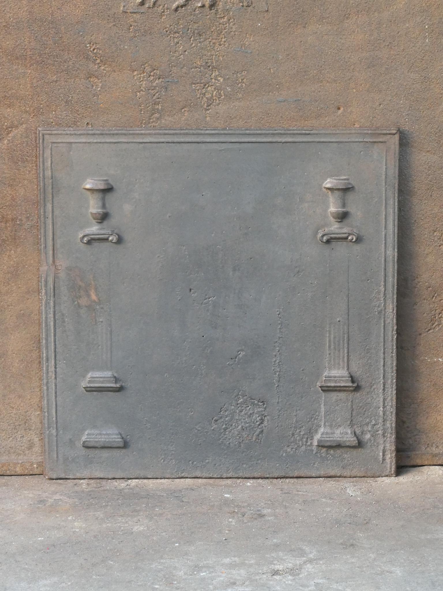 Antique French 'Pilares de la Libertad' Chimenea / Repisa, S. XVIII - XIX Francés en venta