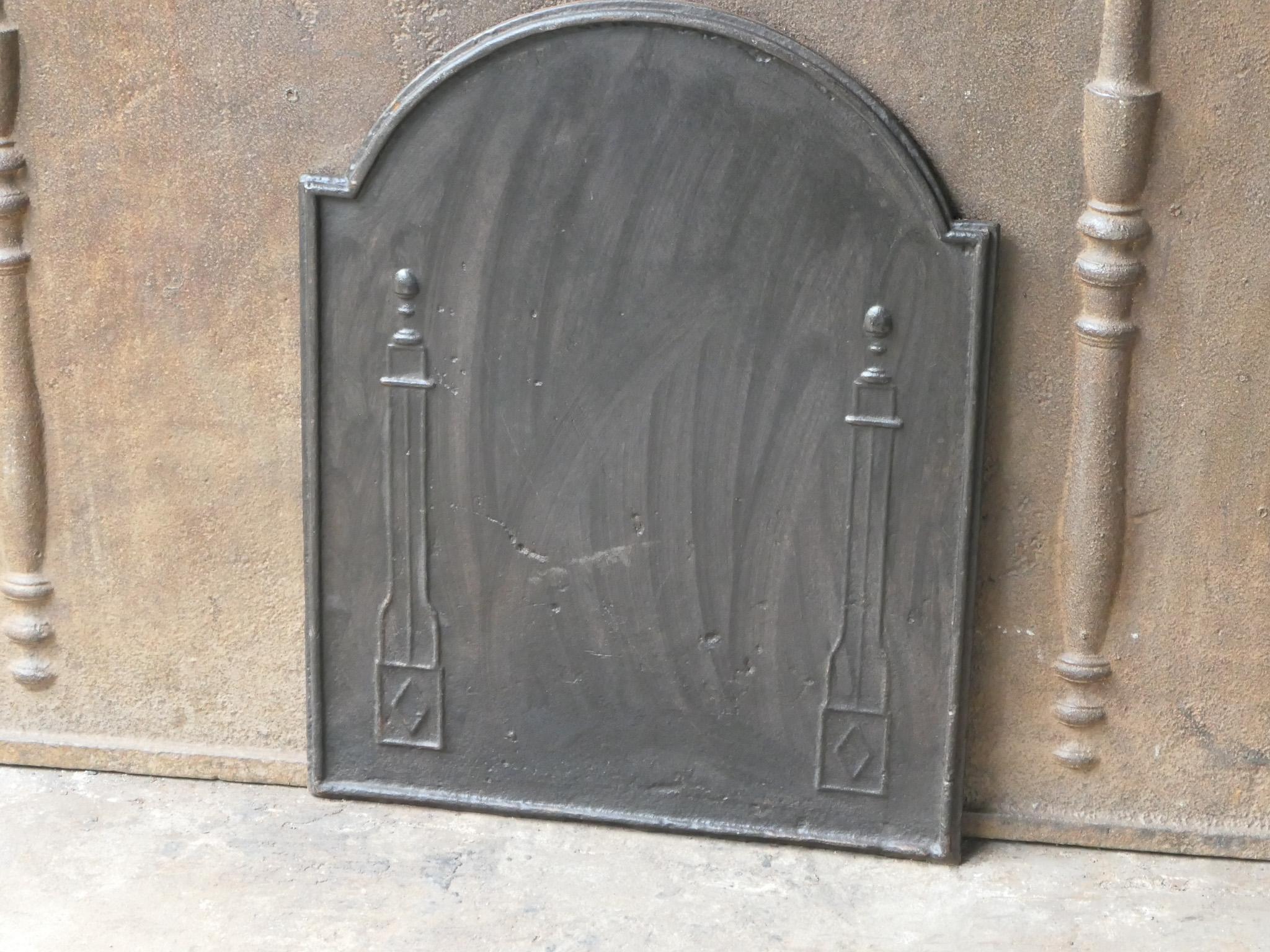Antique French 'Pilares de la Libertad' Chimenea / Repisa, S. XVIII - XIX Vaciado en venta