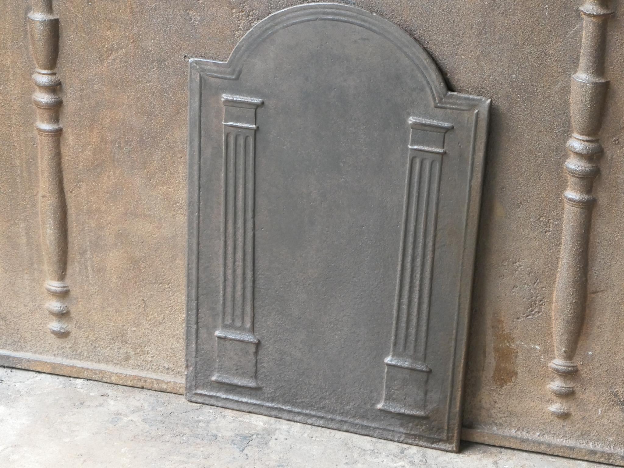 Antique French 'Pilares de la Libertad' Chimenea / Repisa, S. XVIII - XIX Vaciado en venta