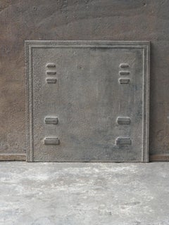 Antique French 'Pillars of Freedom' Fireback / Backsplash, 19th C.