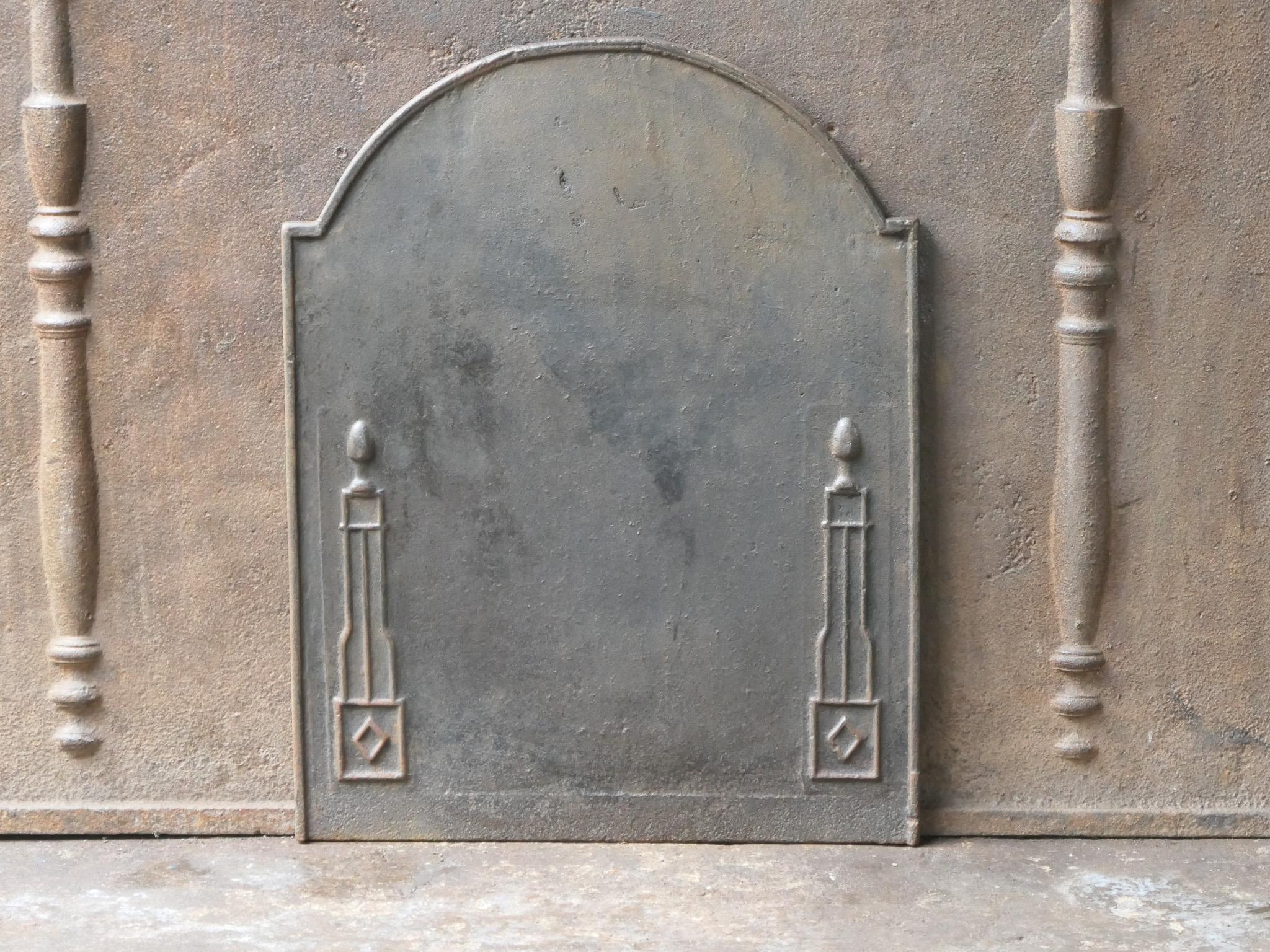 Antique French 'Pilares de la Libertad' Chimenea / Revestimiento, S. XIX Vaciado en venta