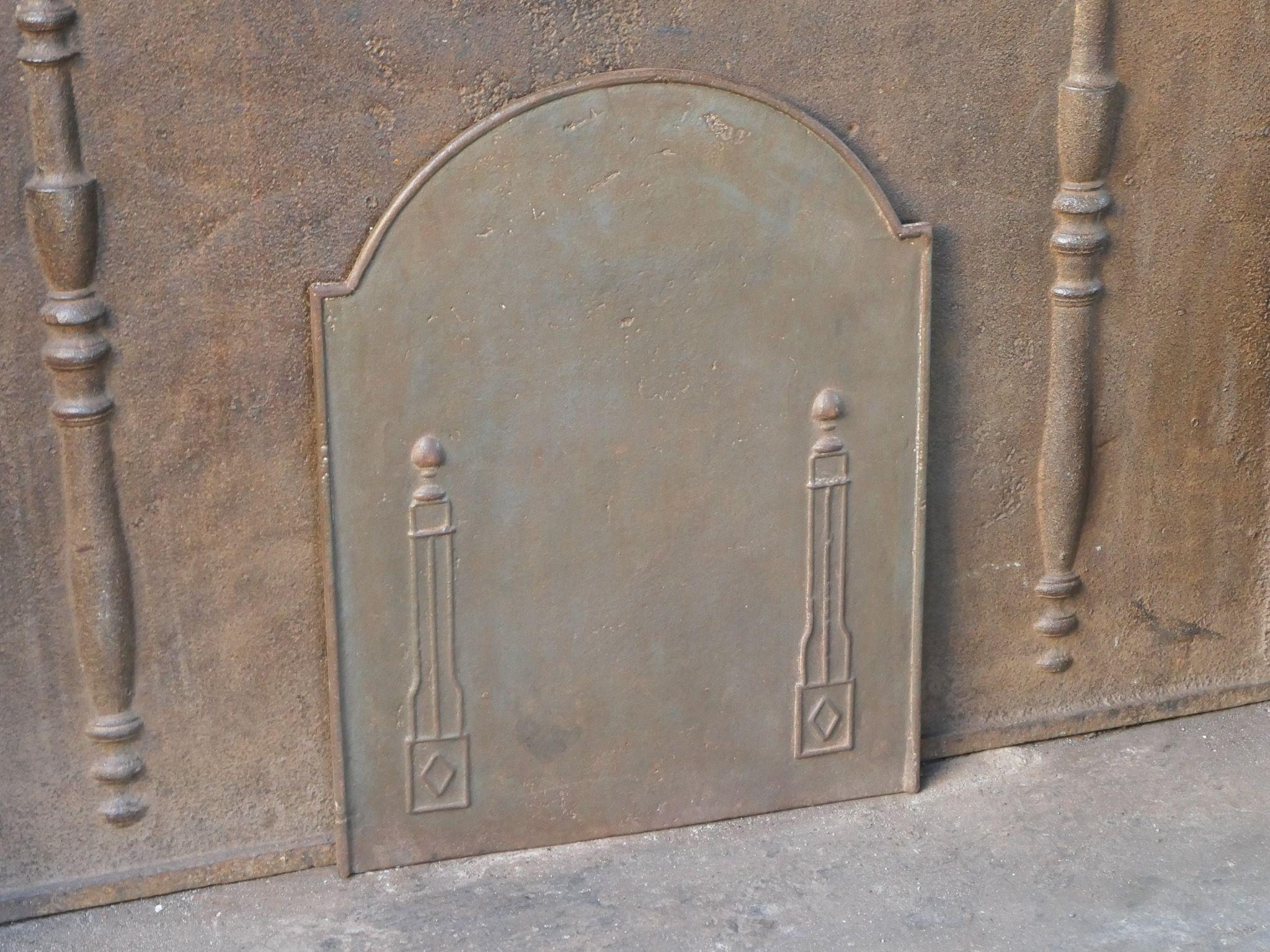 Francese Antique French 'Pillars of Freedom', parafuoco, inizio XIX secolo. in vendita