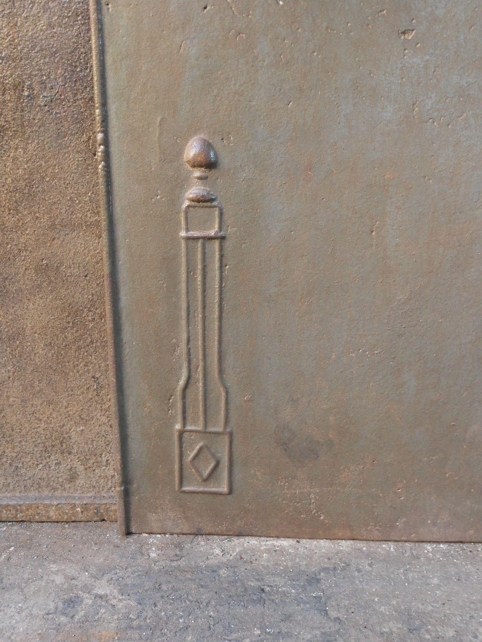 Antique French 'Pillars of Freedom', parafuoco, inizio XIX secolo. in vendita 1