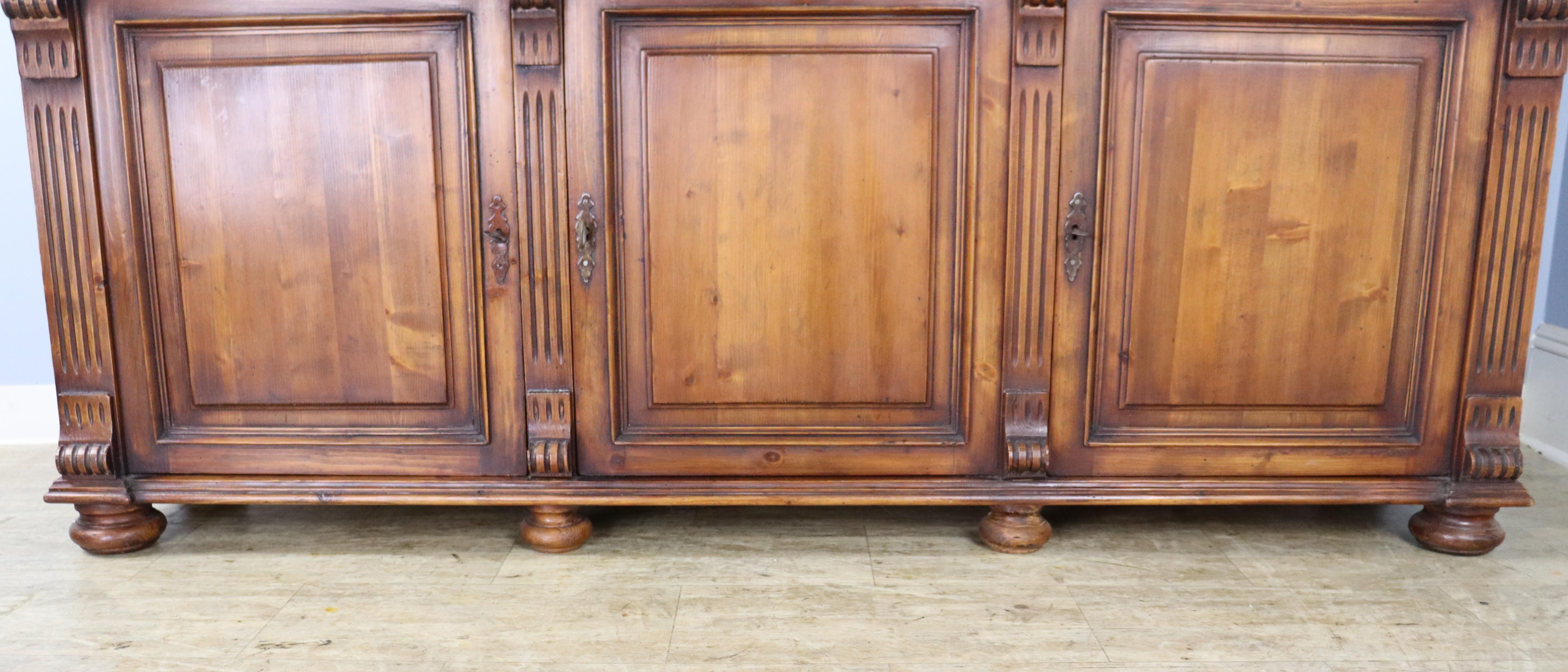 Antique French Pine Enfilade For Sale 3