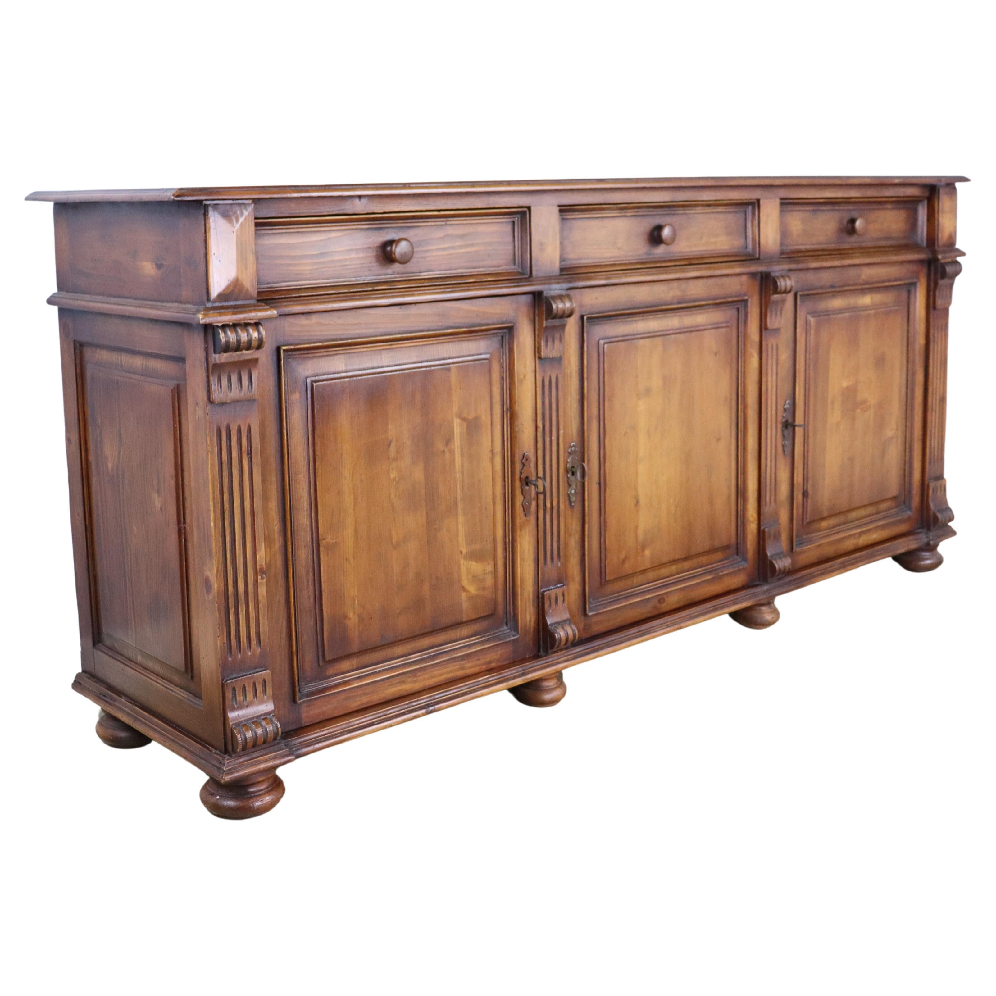 Antique French Pine Enfilade For Sale