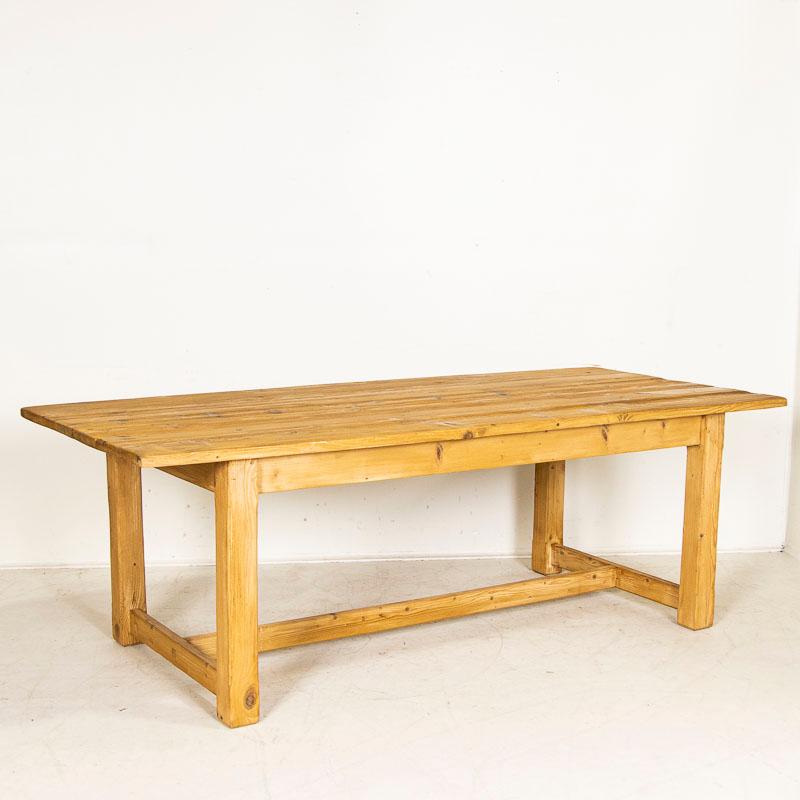 19th Century Antique French Pine Farm Table Dining Table