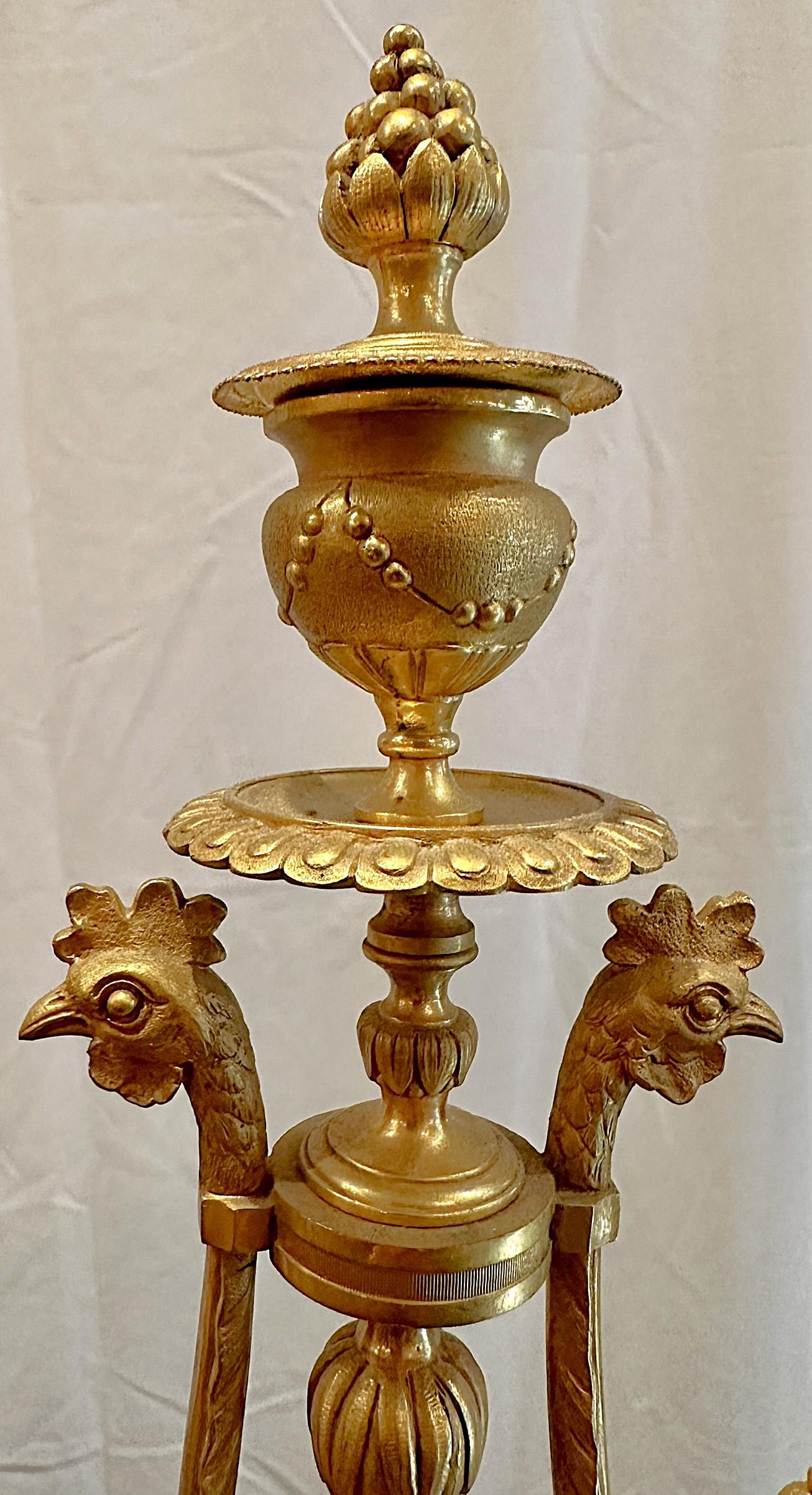Antique French Pink Marble & Ormolu 3 Piece Clock Garniture Set, Circa 1880-1890 For Sale 4