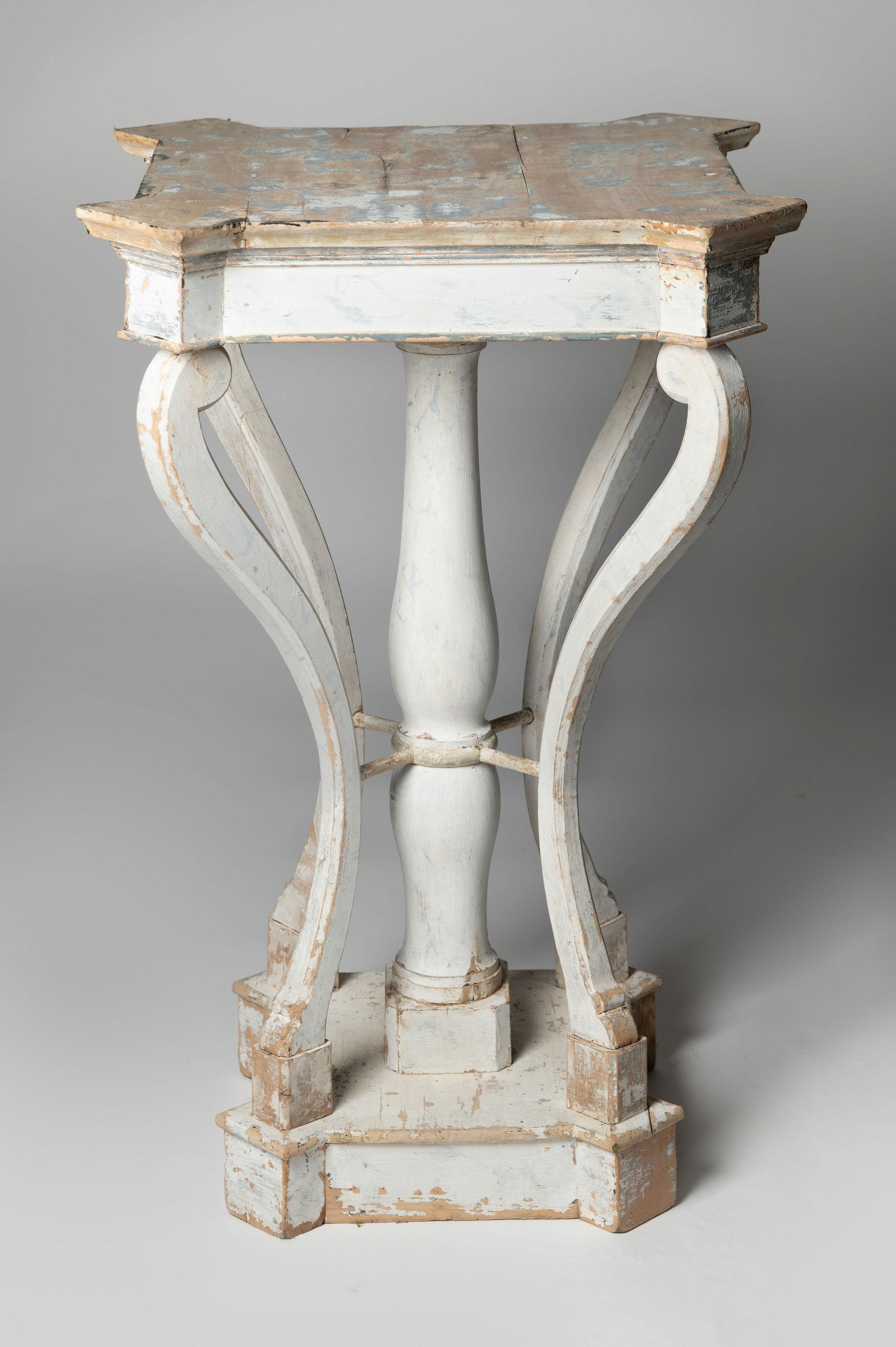 Antique French plinth, column, table  For Sale 2
