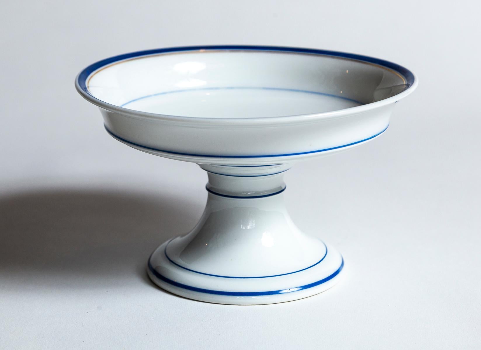 Néoclassique Antique Compote en porcelaine française, Old Paris, fin du 19ème siècle en vente