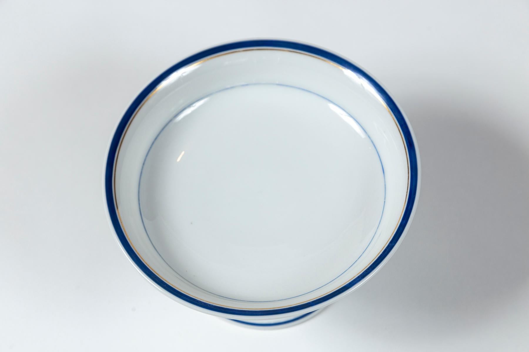 Antique Compote en porcelaine française, Old Paris, fin du 19ème siècle Bon état - En vente à Chappaqua, NY