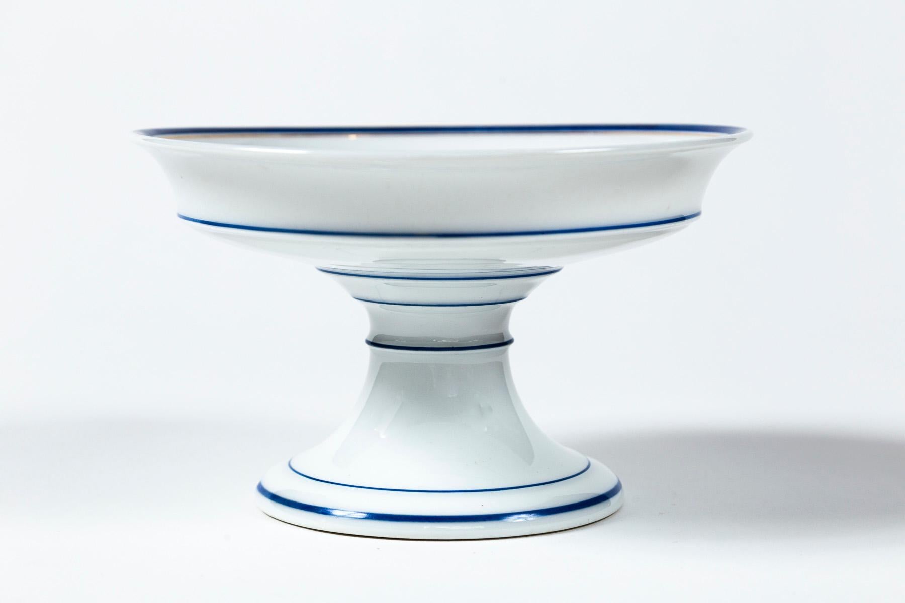 Antique Compote en porcelaine française, Old Paris, fin du 19ème siècle en vente 1