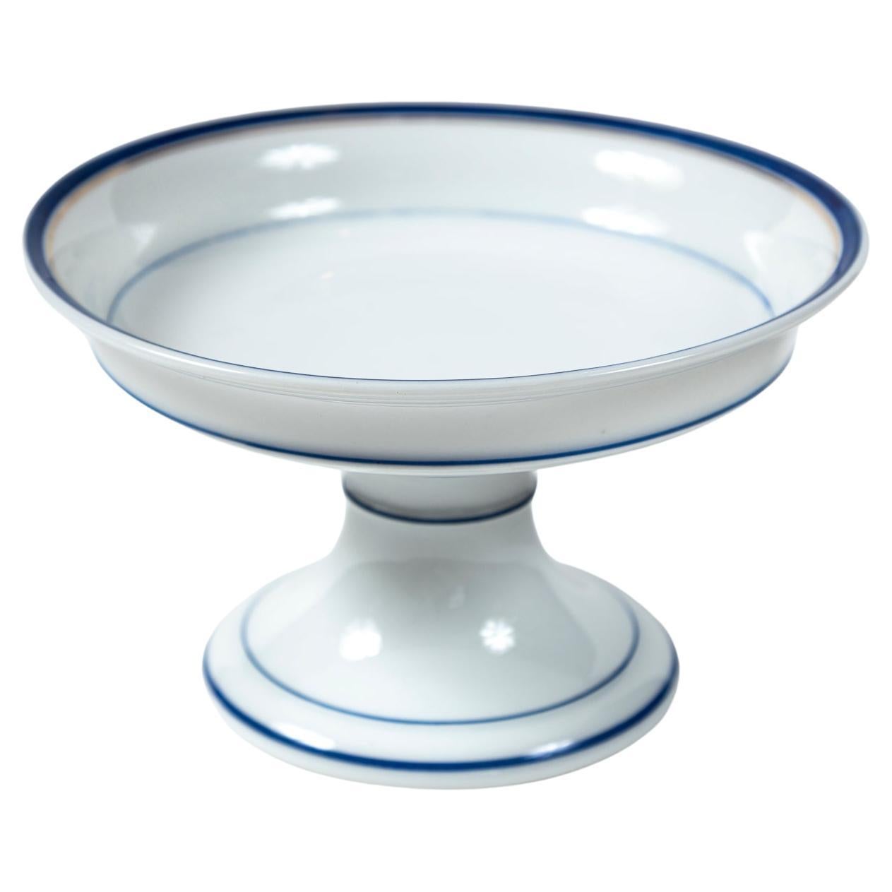 Antique Compote en porcelaine française, Old Paris, fin du 19ème siècle en vente