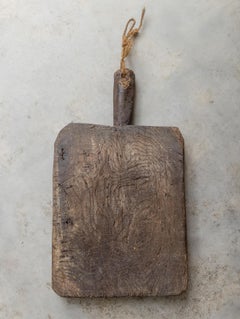 Antique French Primitive Cutting Board, 19th Century