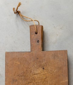 Antique French Primitive Cutting Board, 19th Century