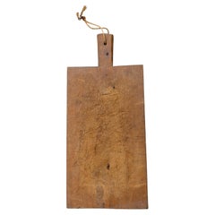 Antique French Primitive Cutting Board, 19th Century