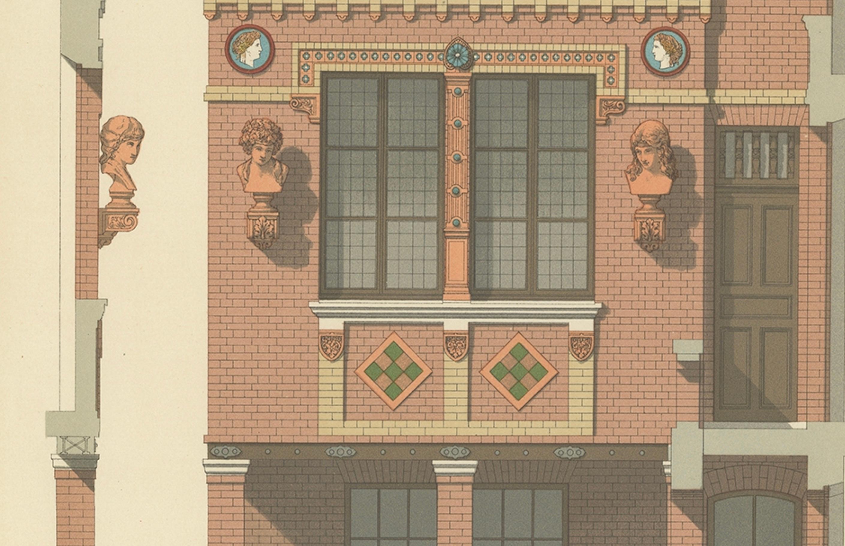 Pl. XX Villa Mon Caprice, Chabat, um 1900 im Zustand „Gut“ im Angebot in Langweer, NL