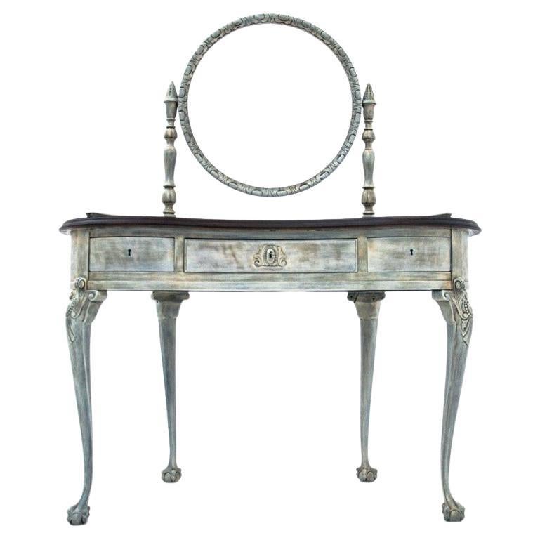 Antique French Provence Dressing Table, Western Europe, circa 1910 For Sale