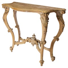 French Provincial Console Table