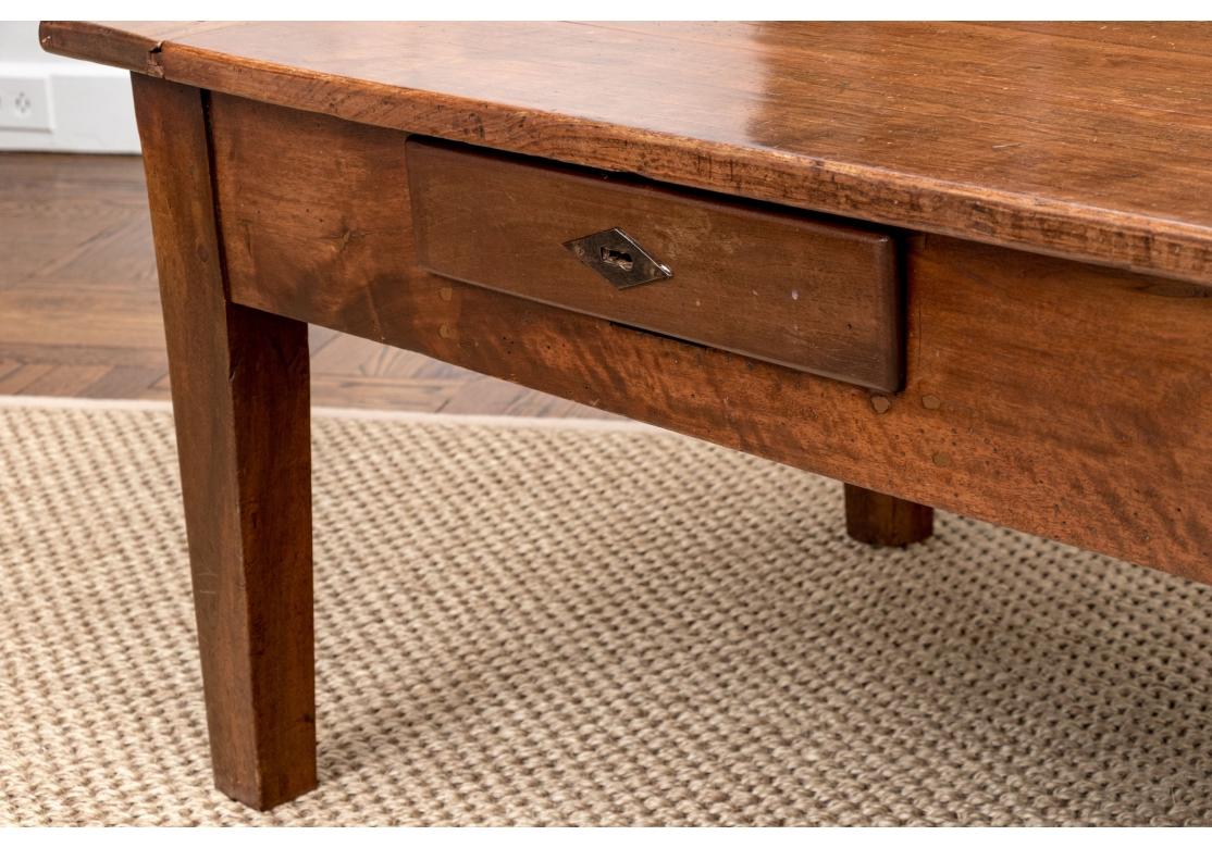 Antique French Provincial Farm Cocktail Table For Sale 6