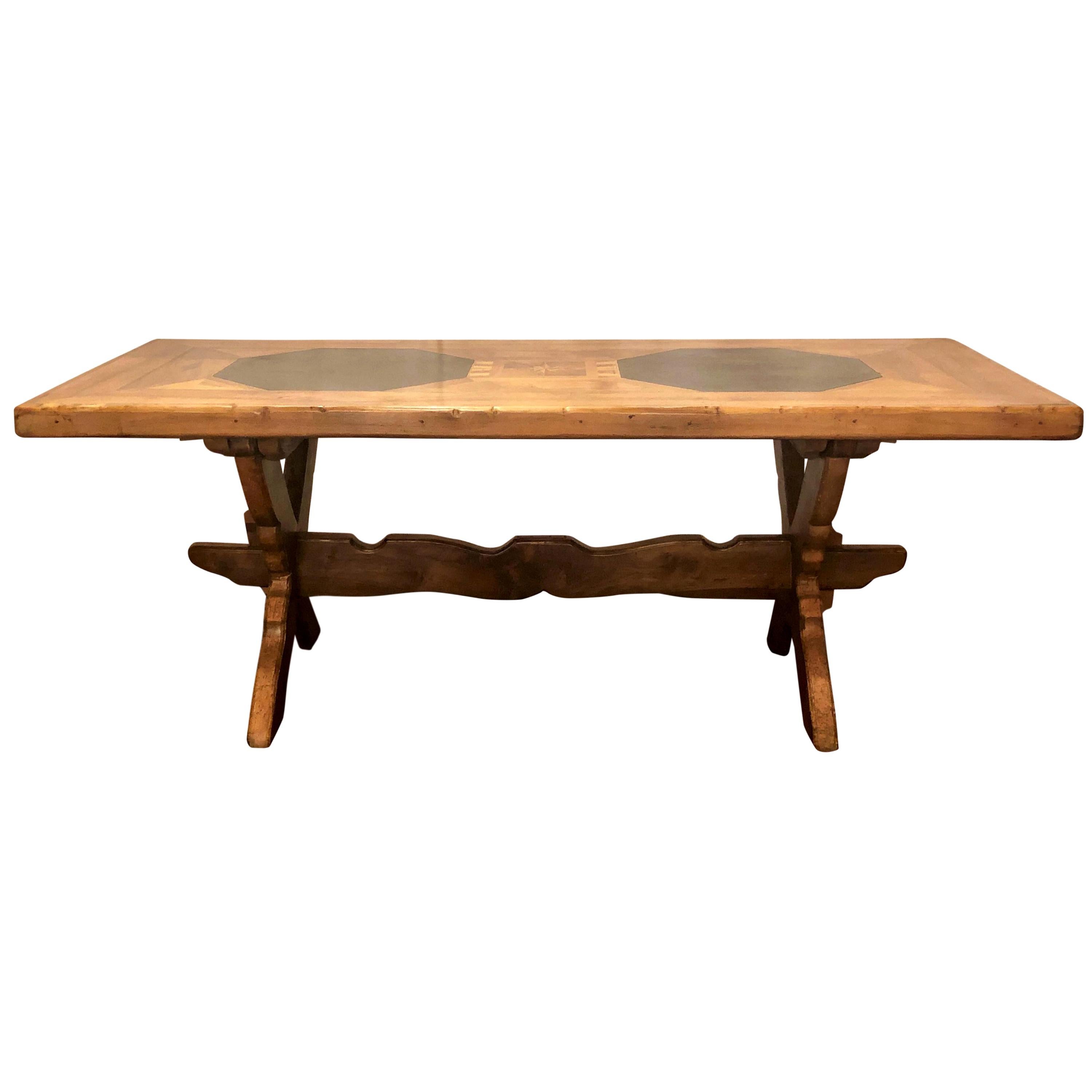 Antique French Provincial Farm Table