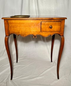 Rafraichissoir ancien en bois fruitier de style provincial français, vers 1900