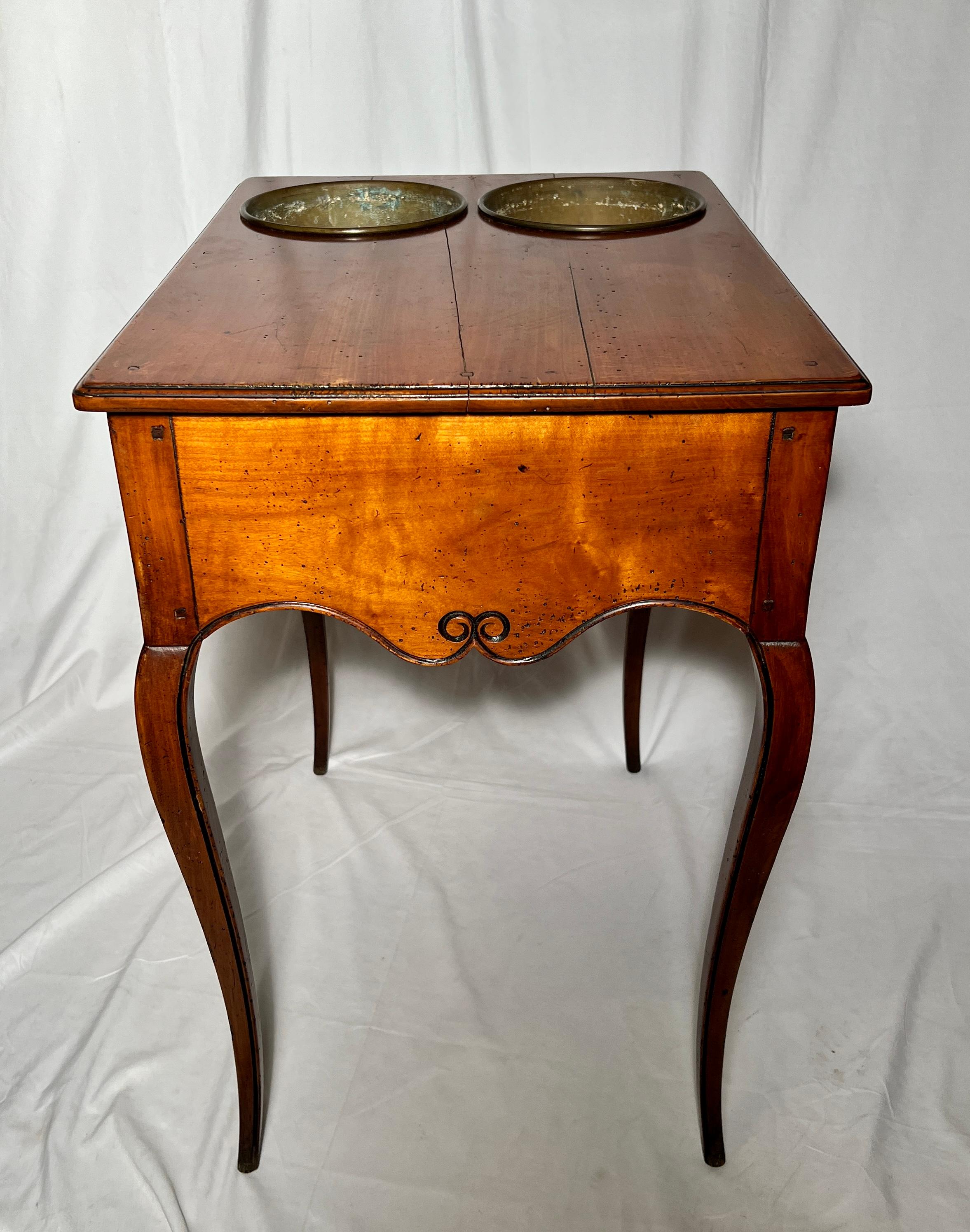 20th Century Antique French Provincial Fruitwood Rafraichissoir, circa 1900