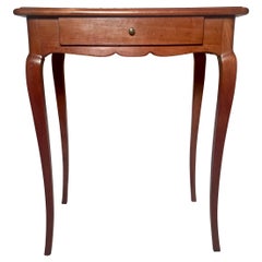 Antique French Provincial Fruitwood Side Table, Circa 1900.