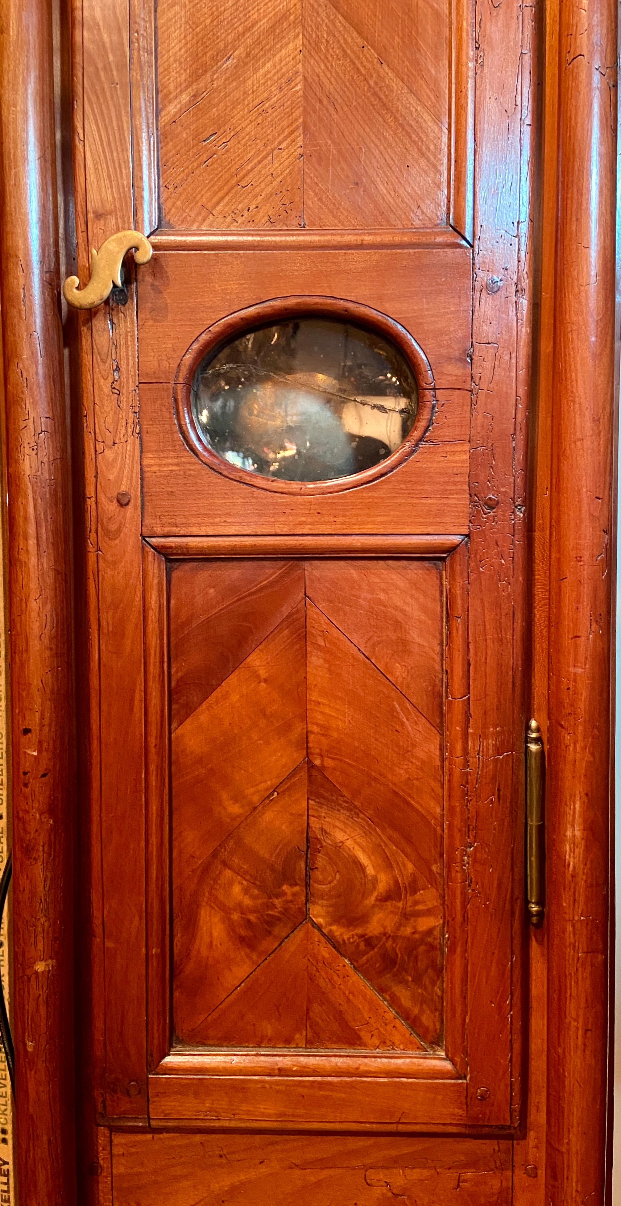 19th Century Antique French Provincial Grandfather Clock, Circa 1870-1880 For Sale