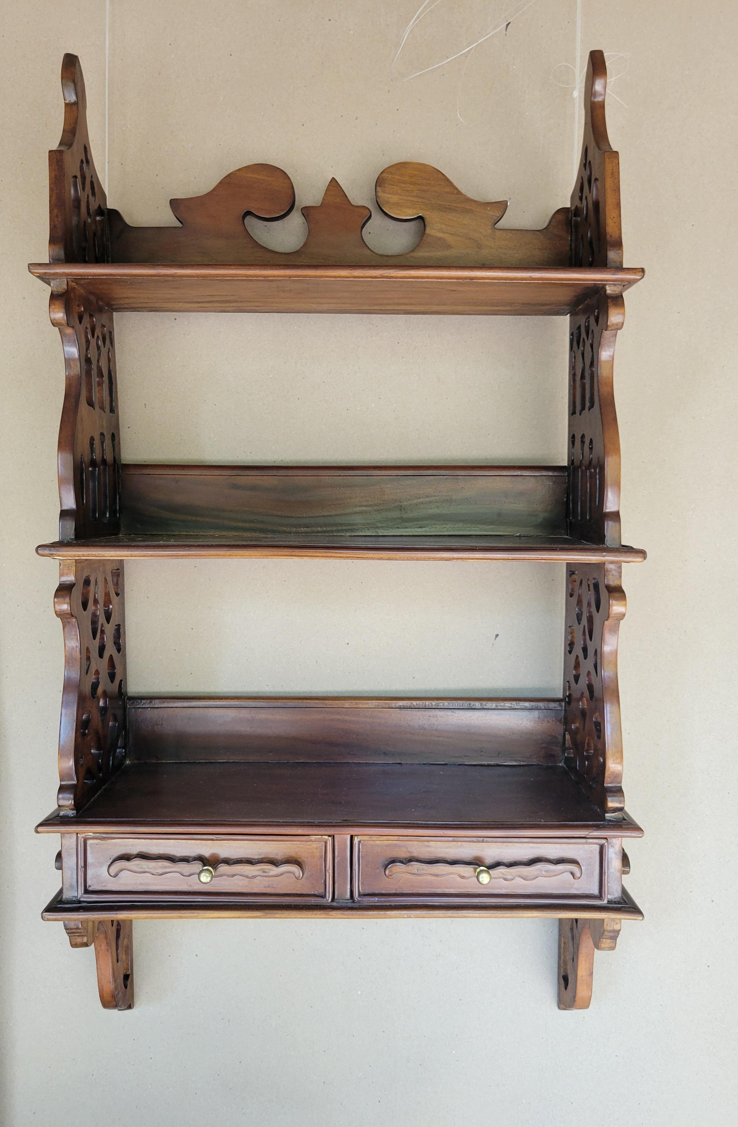 antique kitchen shelf