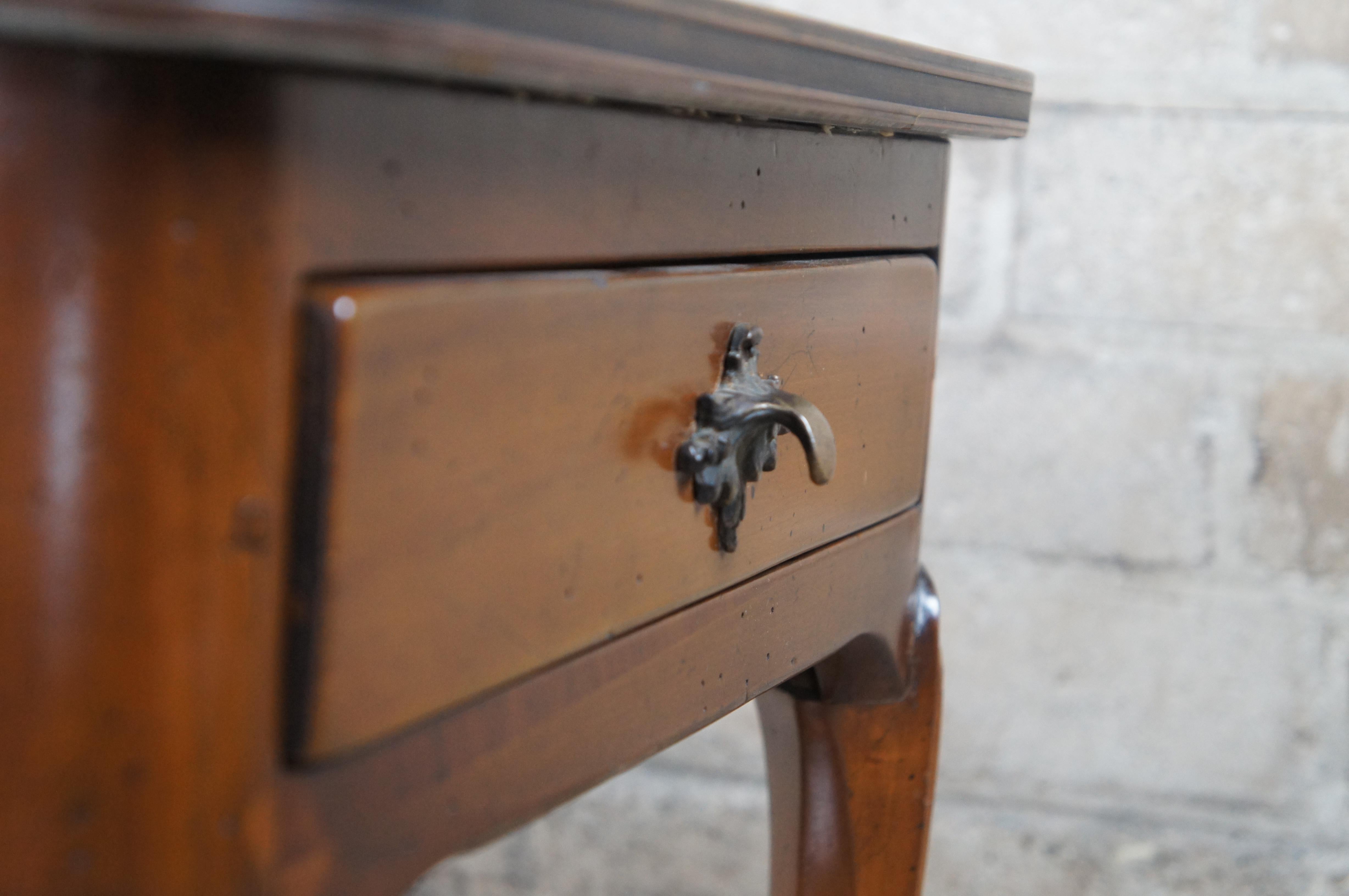 Antique French Provincial Louis Cherry Walnut Rafraichissoir Wine Cooler Table For Sale 5