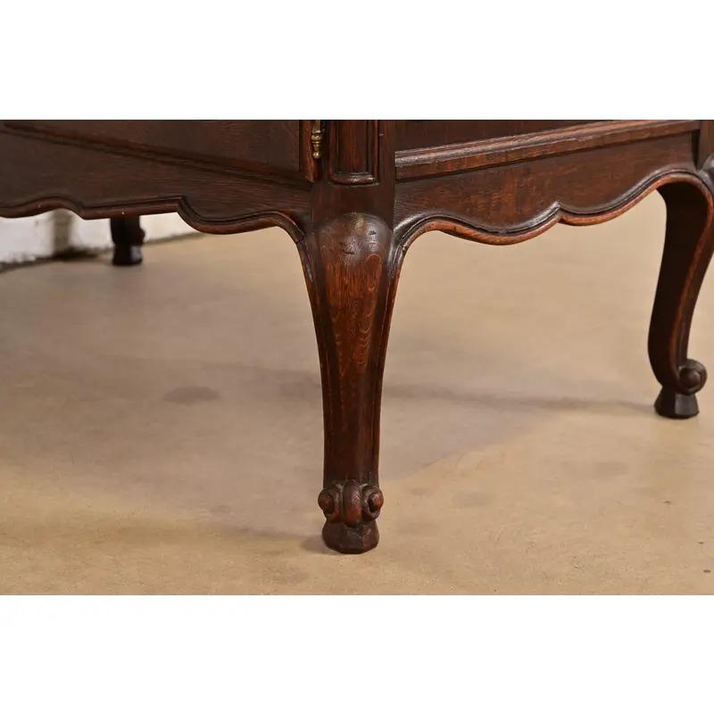 Antique French Provincial Louis XV Drop Front Secretary Desk, CIRCA 1900 im Angebot 4