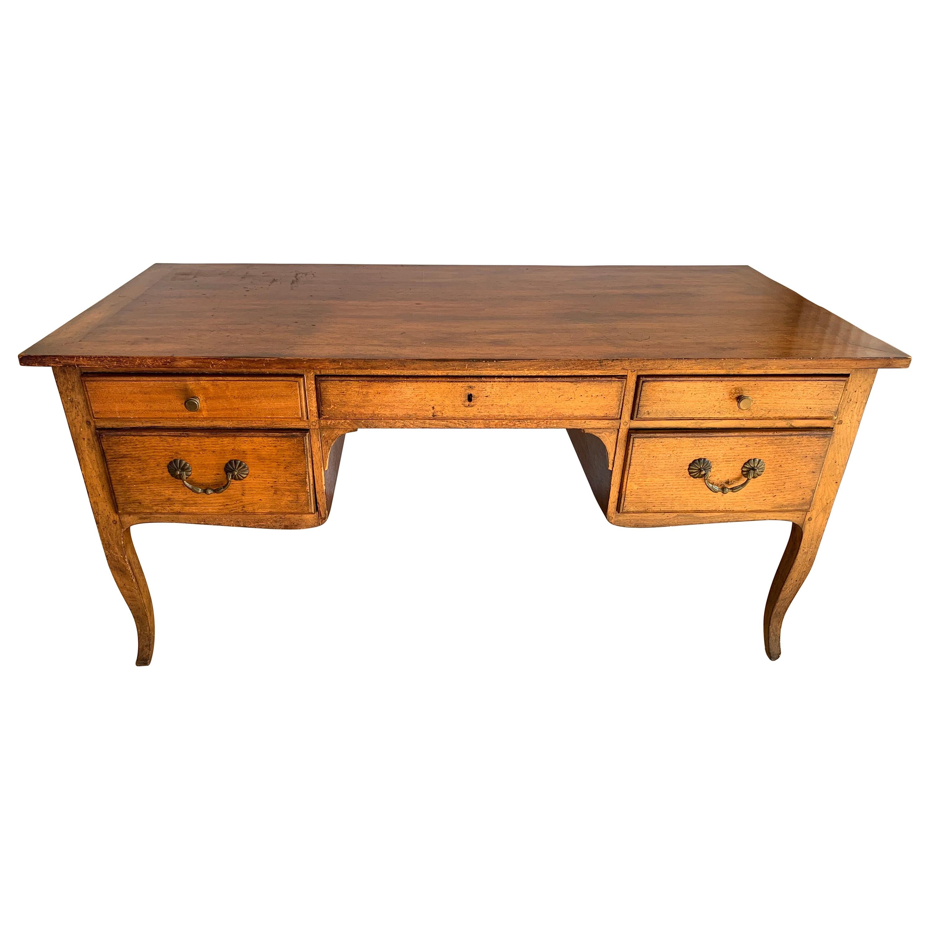 Antique French Provincial Louis XV Style Desk