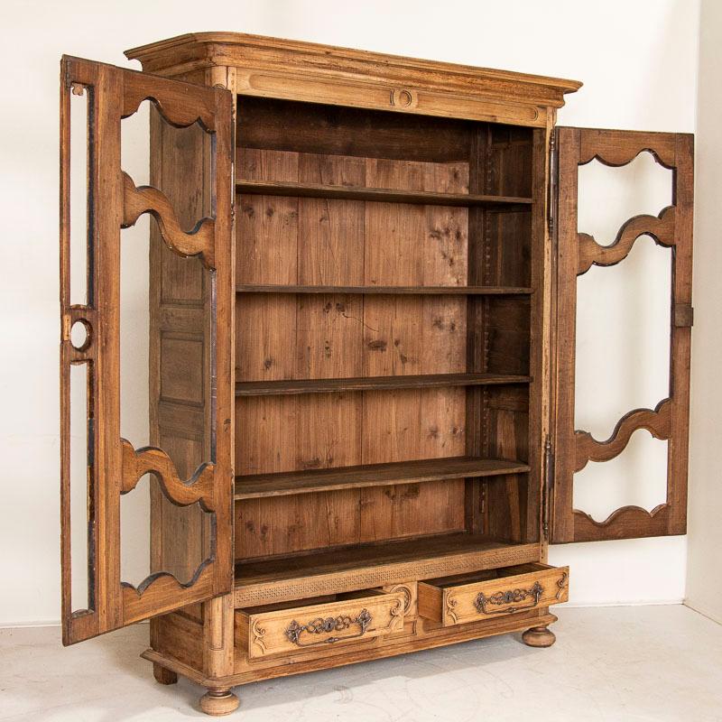 antique french bookcase