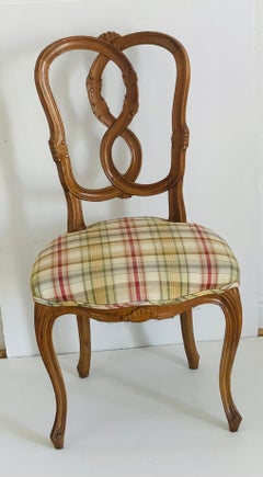 Antique French Provincial Side Cjhair