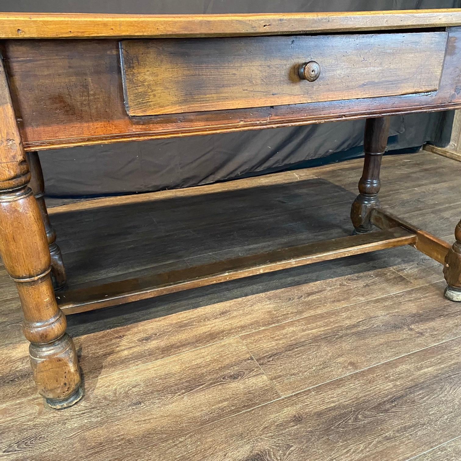 Antique French Provincial Side Table, Console or Sofa Table in vendita 1