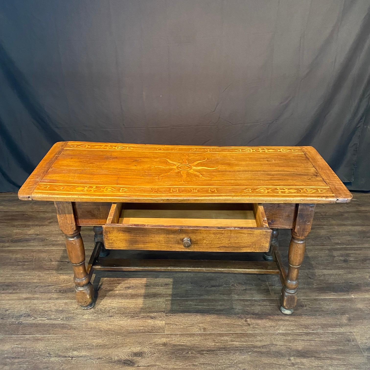 Antique French Provincial Side Table, Console or Sofa Table in vendita 2