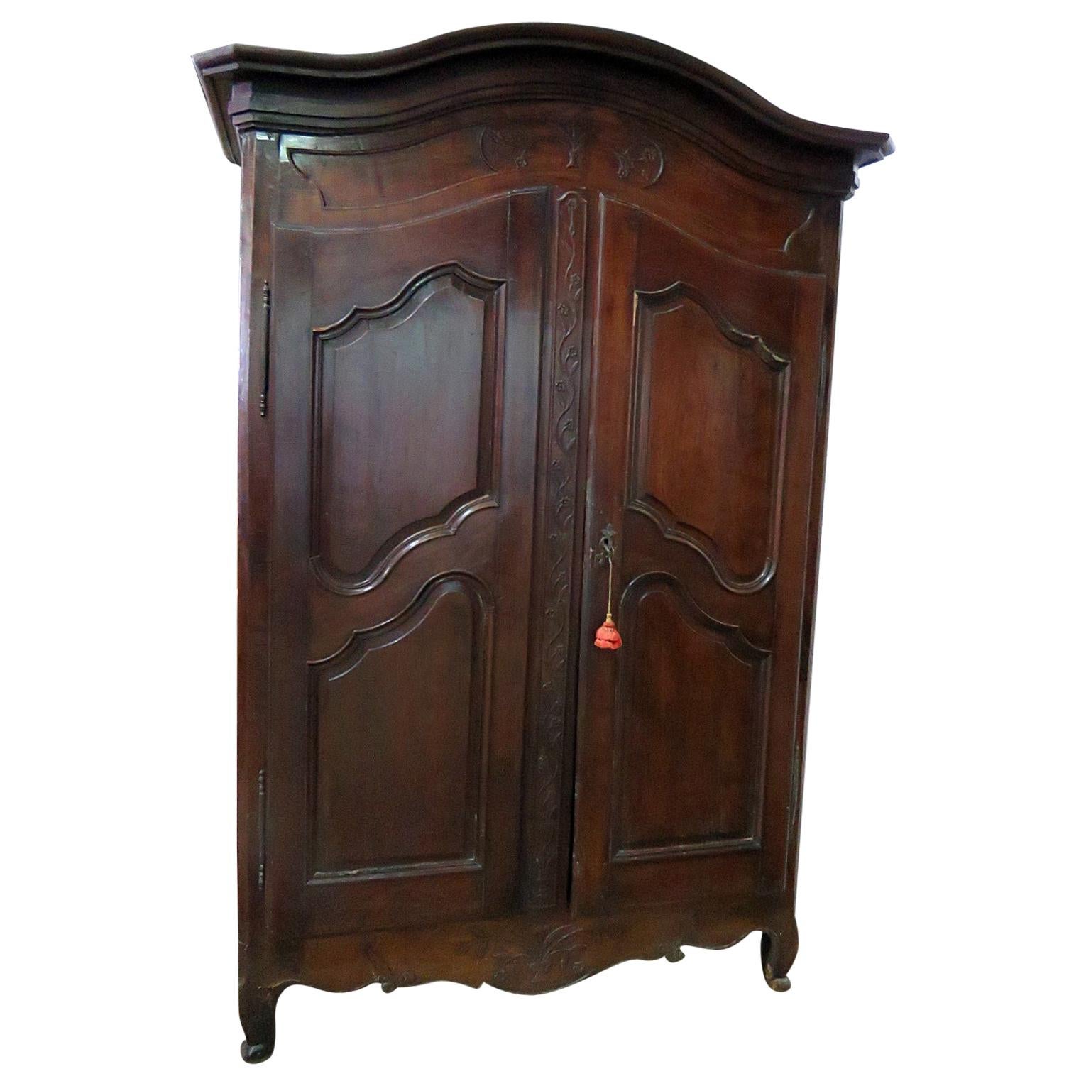 Antique French Provincial Style Armoire