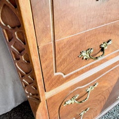 Antique French Provincial Style Wooden Highboy by Imperial Furniture