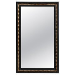 Antique French Provincial Wall Mirror with Gilt Banding, 1900s