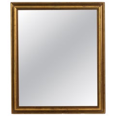 Antique French Provincial Wall Mirror with Giltwood Frame, 1900s