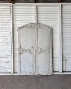 Antique French Provincial Wardrobe Doors, Walnut, CIRCA 1850-1880