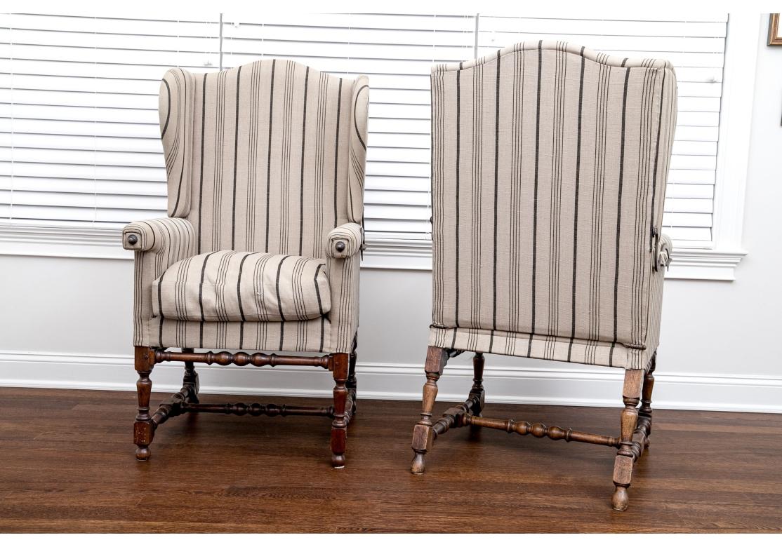Fauteuil inclinable français ancien avec quincaillerie de réglage en fer en vente 4