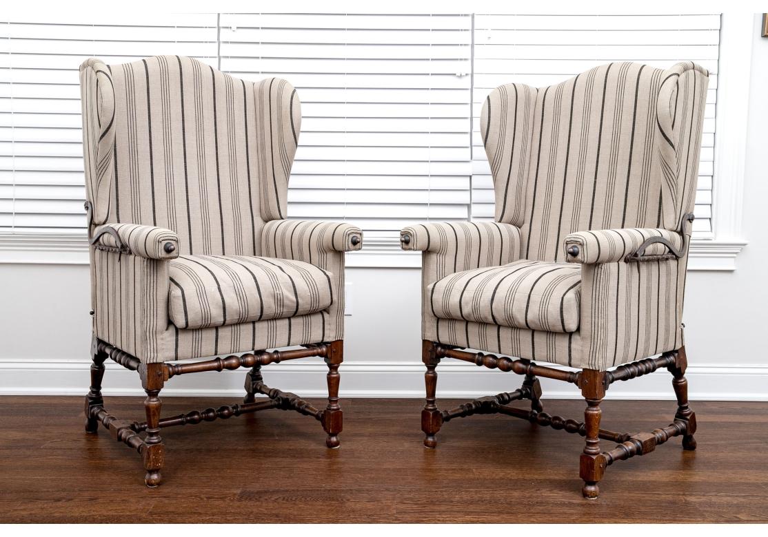Fauteuil inclinable français ancien avec quincaillerie de réglage en fer État moyen - En vente à Bridgeport, CT