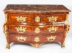 Antique French Régence Ormolu Mounted Commode 18° Secolo