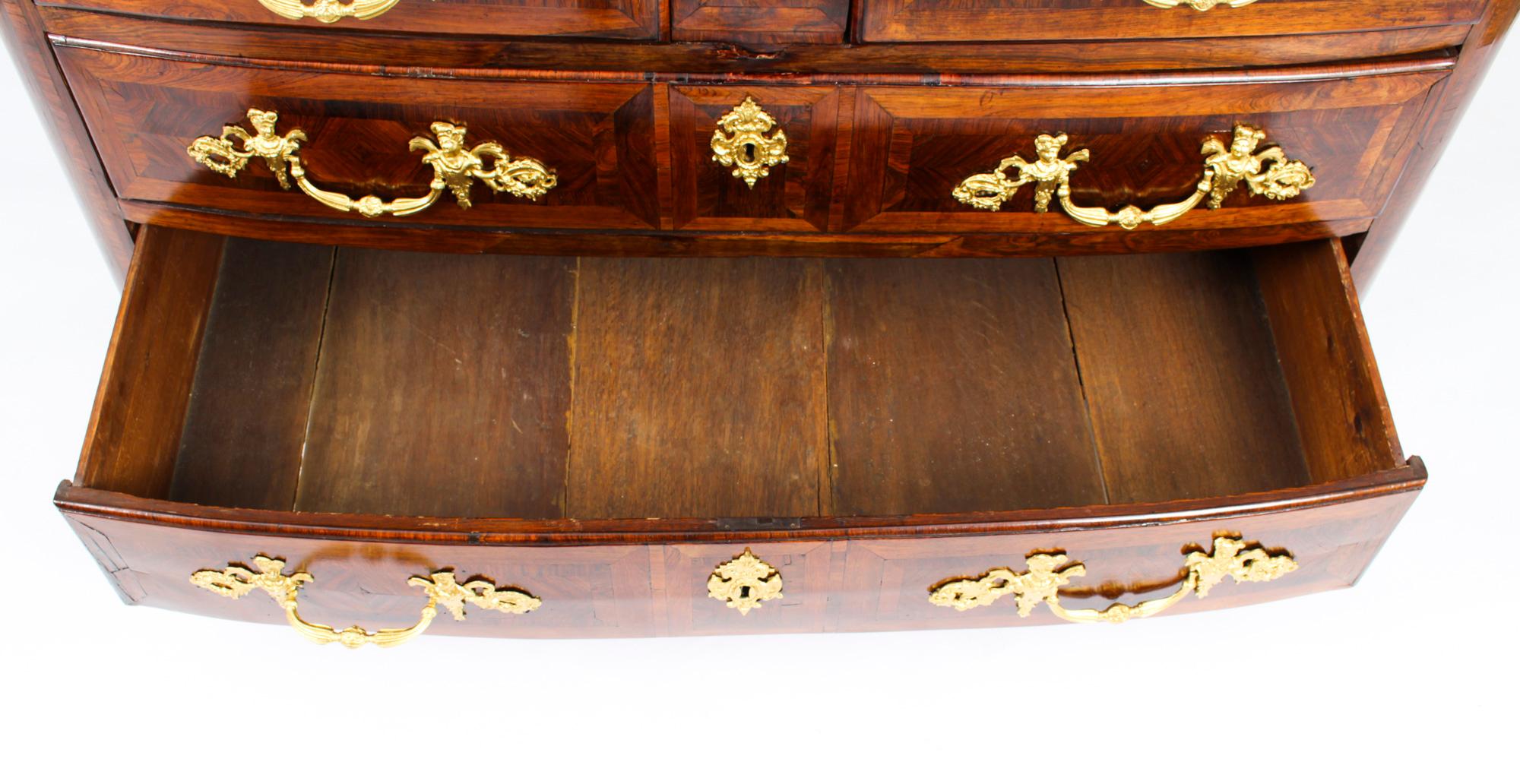 Antique French Régence Ormolu Mounted Commode Circa 1730 18th C 5