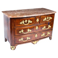 Antique French Régence Ormolu Mounted Commode Circa 1730 18th C