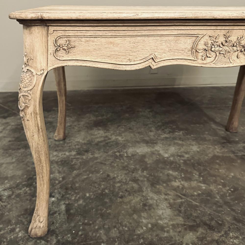 Antique French Regence Stripped Oak Desk ~ Writing Table 8
