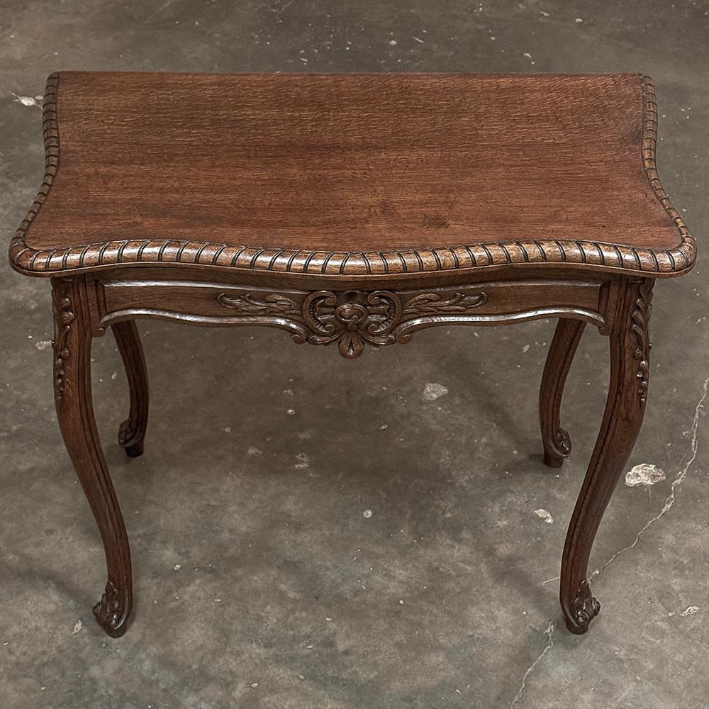 Antique French Regence Style Flip-Top Game Table In Good Condition For Sale In Dallas, TX