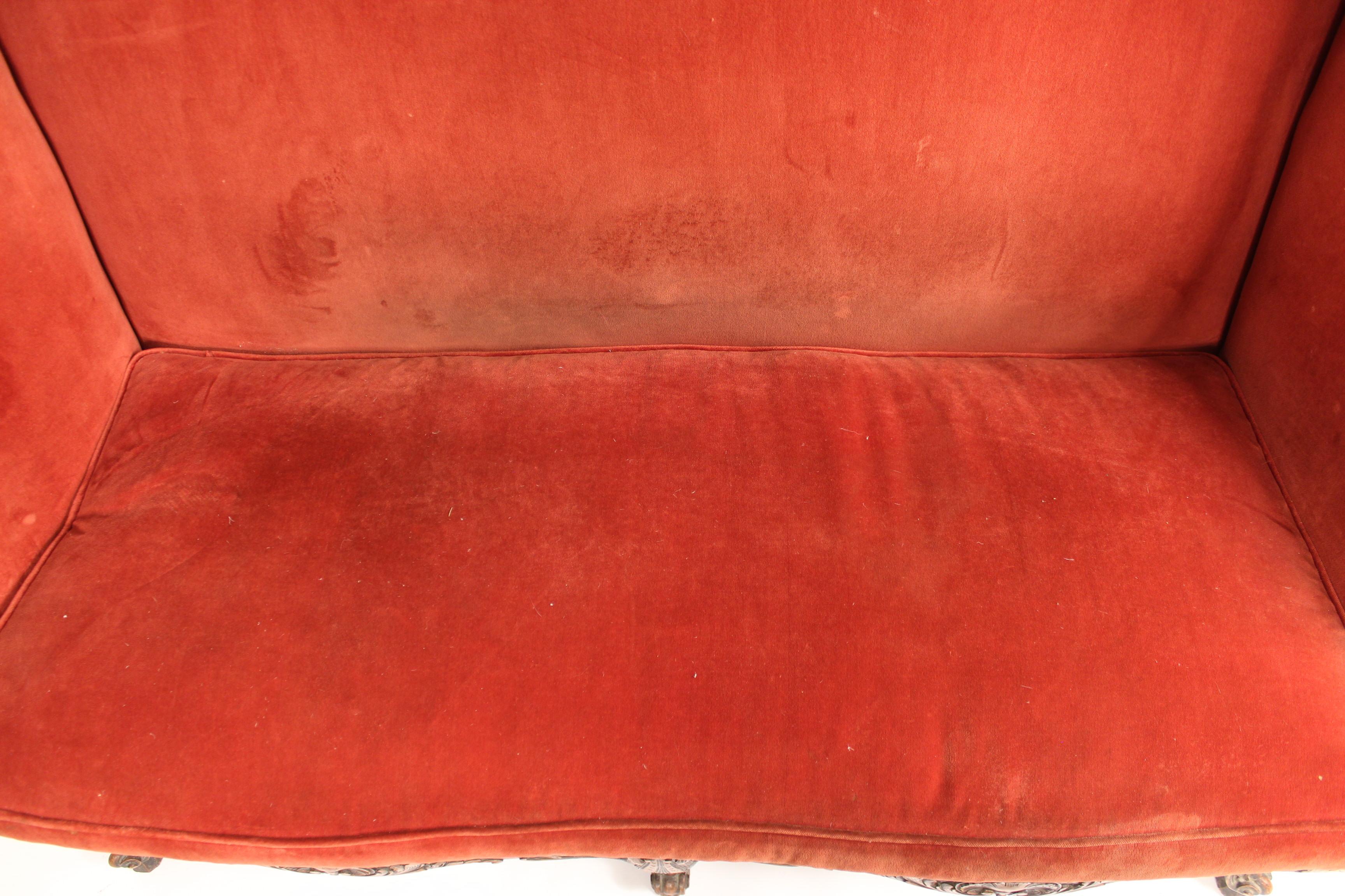 Antique French Regence Style Settee 5